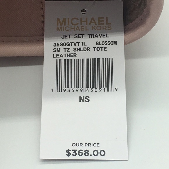 MICHAEL KORS SM TZ SHLDR TOTE BLOSSOM 35SOGTVT1L - Picture 11 of 16